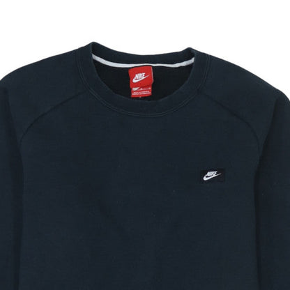 Mens UK Size M Nike Black Pullover Sweatshirt