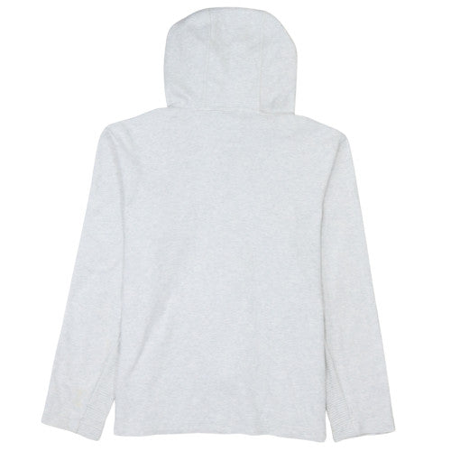 Womens UK Size M Adidas Grey Full Zip Hoodie