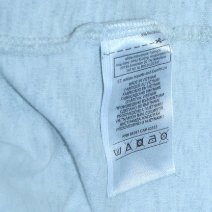 Womens UK Size M Adidas Grey Full Zip Hoodie