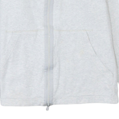 Womens UK Size M Adidas Grey Full Zip Hoodie