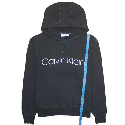 Mens UK Size 2XL Calvin Klein Black Pullover Hoodie