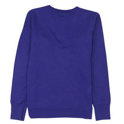 Womens UK Size M Champion Blue Pullover Sweatshirt