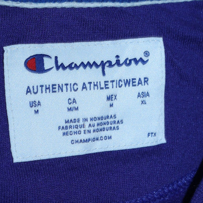 Womens UK Size M Champion Blue Pullover Sweatshirt