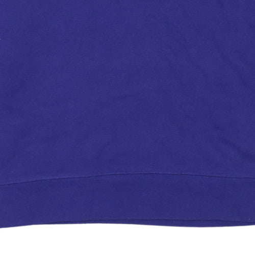 Womens UK Size M Champion Blue Pullover Sweatshirt