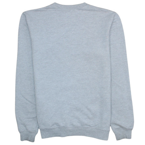 Mens UK Size M Adidas Grey Pullover Sweatshirt
