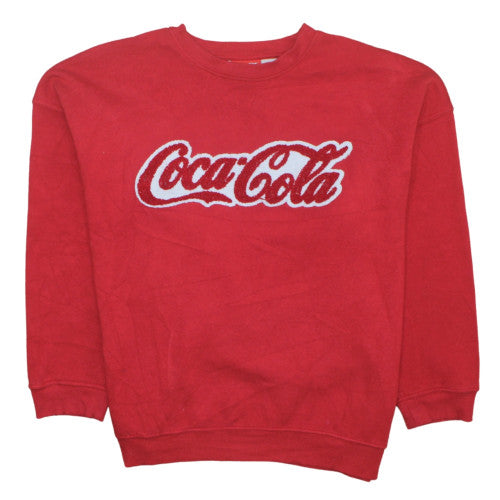 Womens UK Size M Topshop Red Pullover Sweatshirt