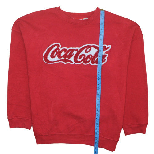 Womens UK Size M Topshop Red Pullover Sweatshirt