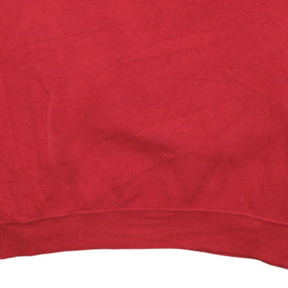 Womens UK Size M Topshop Red Pullover Sweatshirt