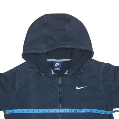 Mens UK Size M Nike Blue Full Zip Hoodie