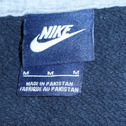 Mens UK Size M Nike Blue Full Zip Hoodie