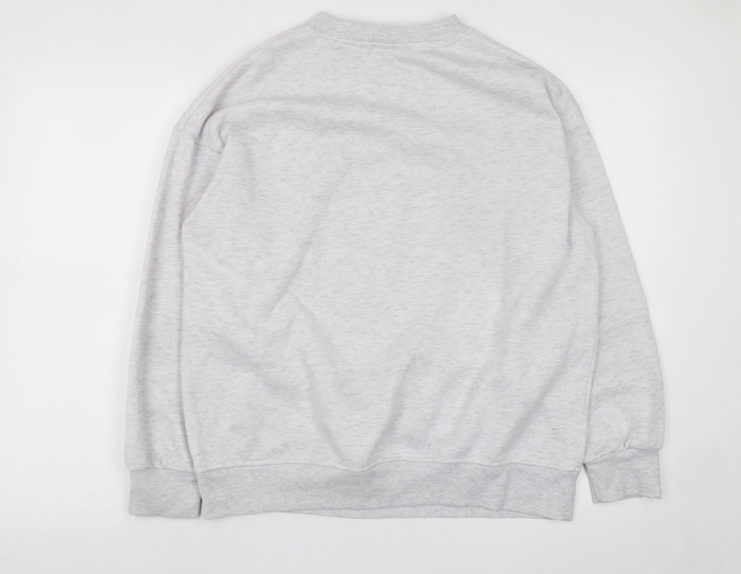 Womens UK Size 2XS Michigan State University Grey Pullover Sweatshirt