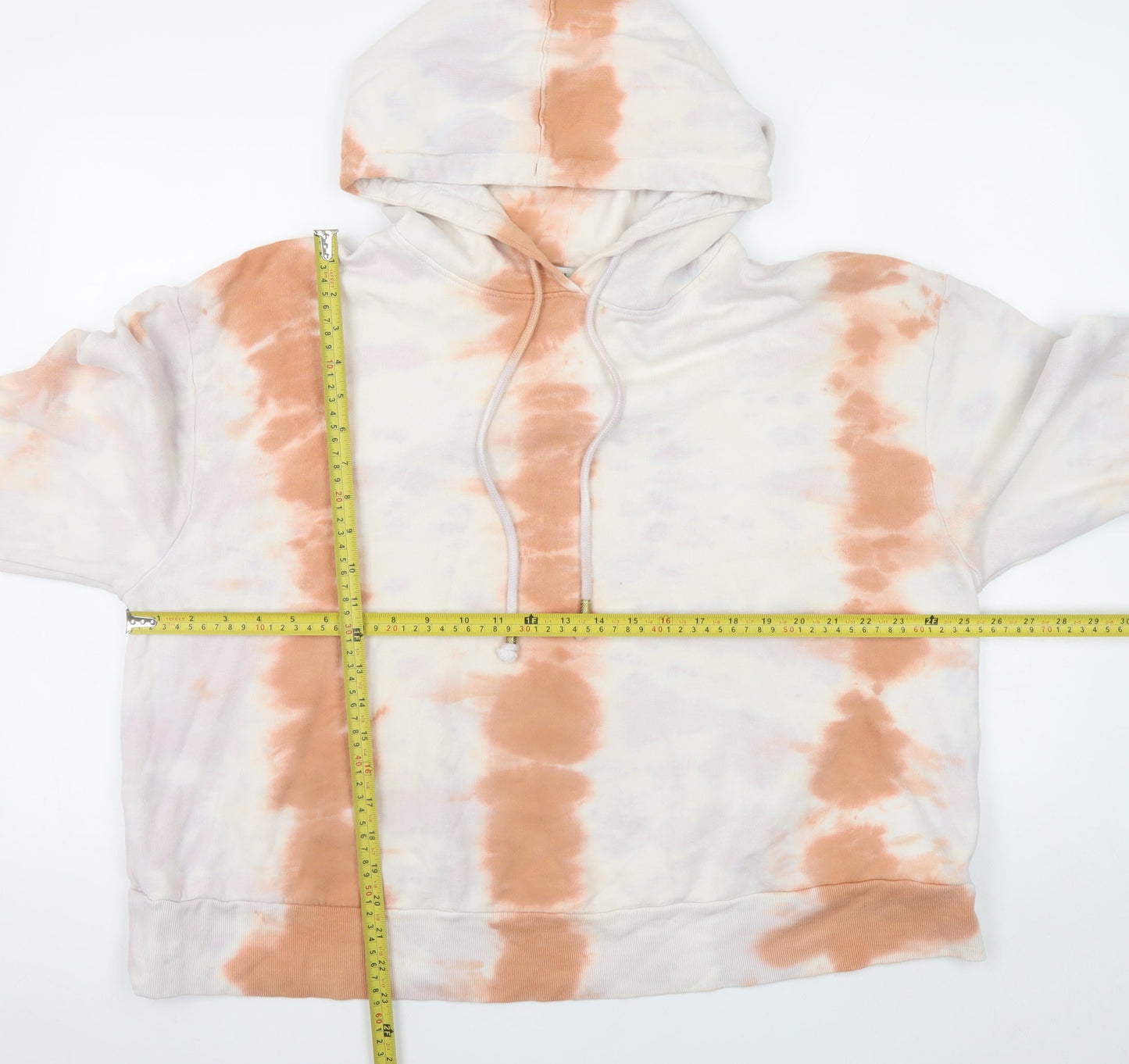 Womens UK Size 18 River Island Beige Pullover Hoodie