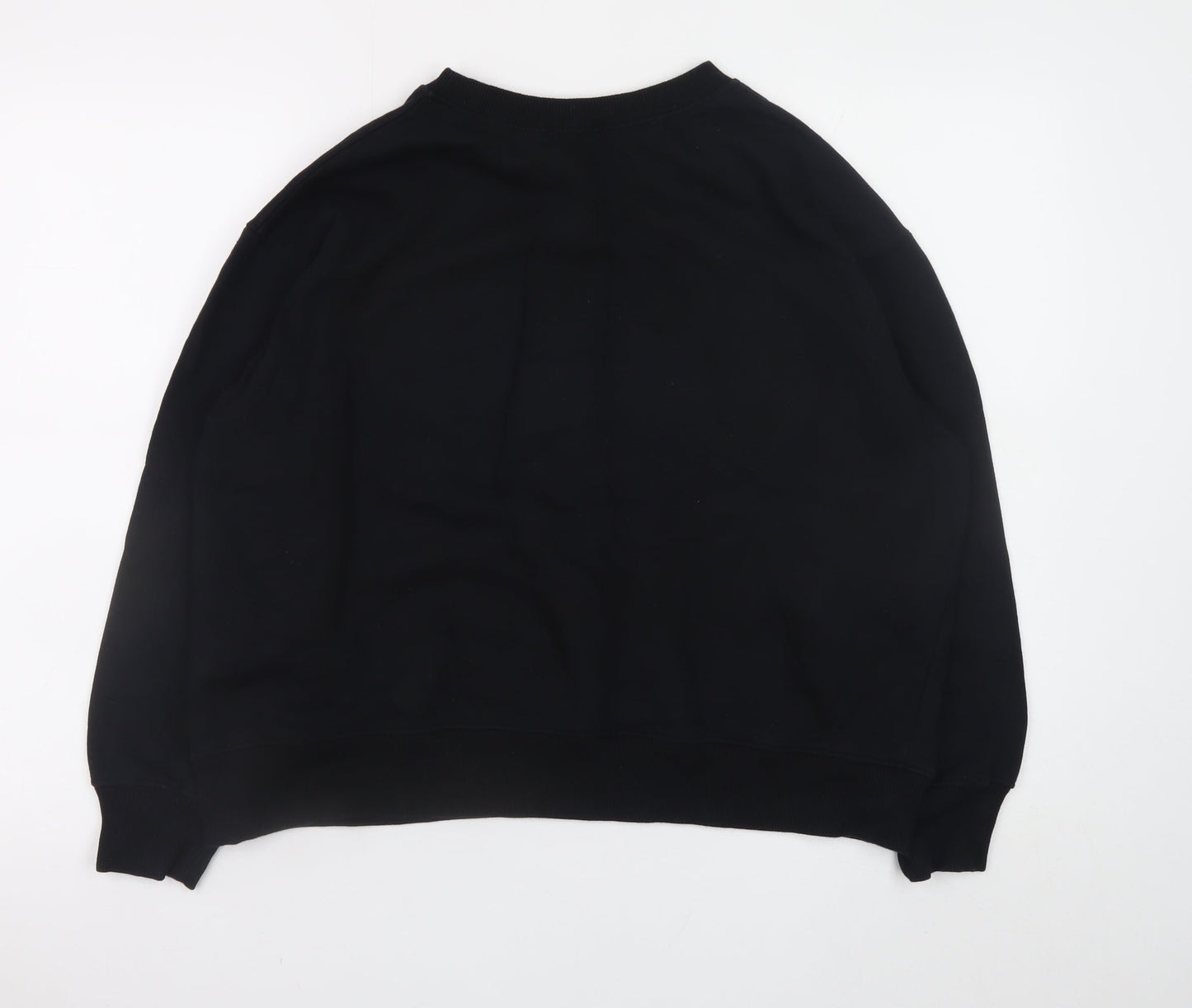 Womens UK Size 12 Zara Black Pullover Sweatshirt