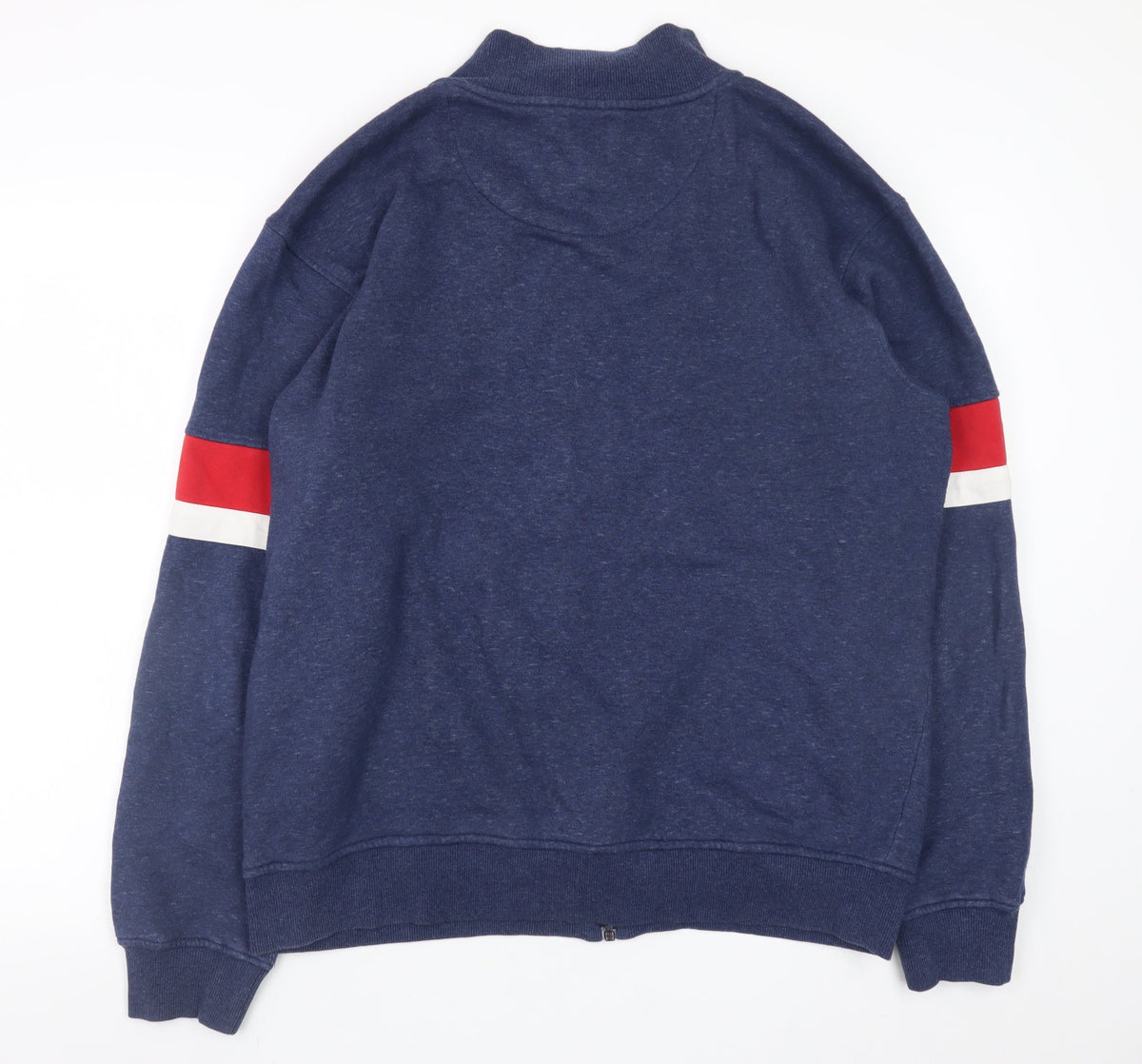 Mens UK Size XL Parx Blue Full Zip Sweatshirt