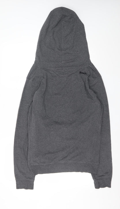 Womens UK Size L Bench Grey Pullover Hoodie