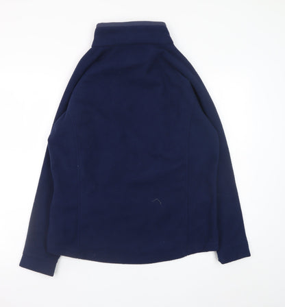 Mens UK Size M Premier Blue Full Zip Sweatshirt
