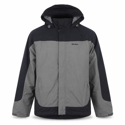Mens UK Size M Peter Storm Grey Rain Coat