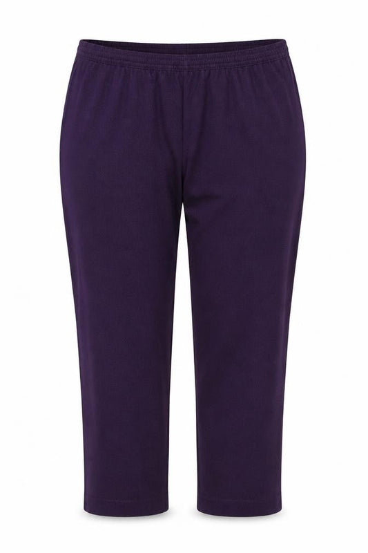 Womens UK Size 16 Honor Millburn Regular Fit Casual Workwear Business Purple Tro