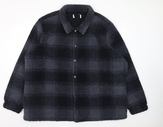 Mens UK Size 3XL Marks and Spencer Black Basic Jacket