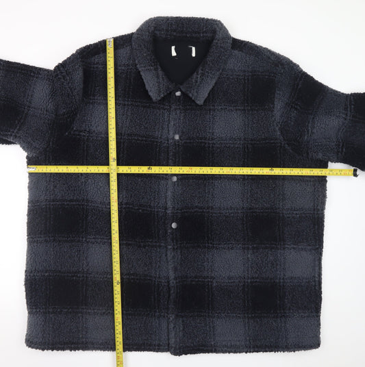 Mens UK Size 3XL Marks and Spencer Black Basic Jacket