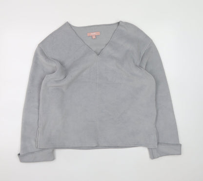 Womens UK Size M Marks and Spencer Grey Pullover Sweatshirt