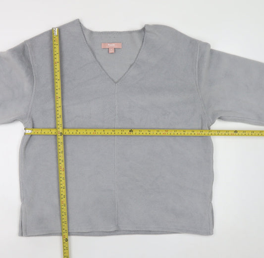 Womens UK Size M Marks and Spencer Grey Pullover Sweatshirt