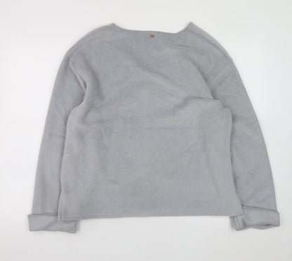 Womens UK Size M Marks and Spencer Grey Pullover Sweatshirt
