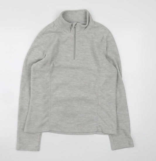 Womens UK Size 8-10 Crane Grey Pullover Sweatshirt