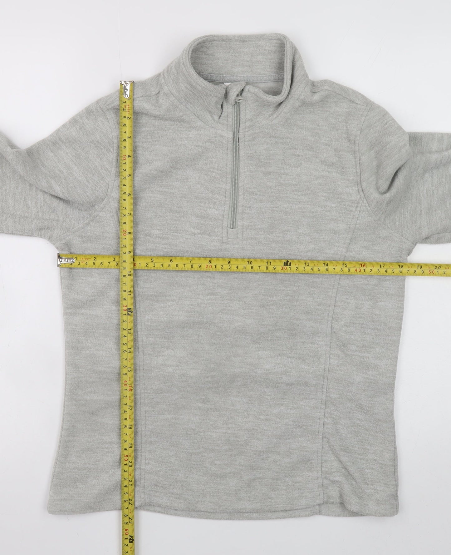Womens UK Size 8-10 Crane Grey Pullover Sweatshirt