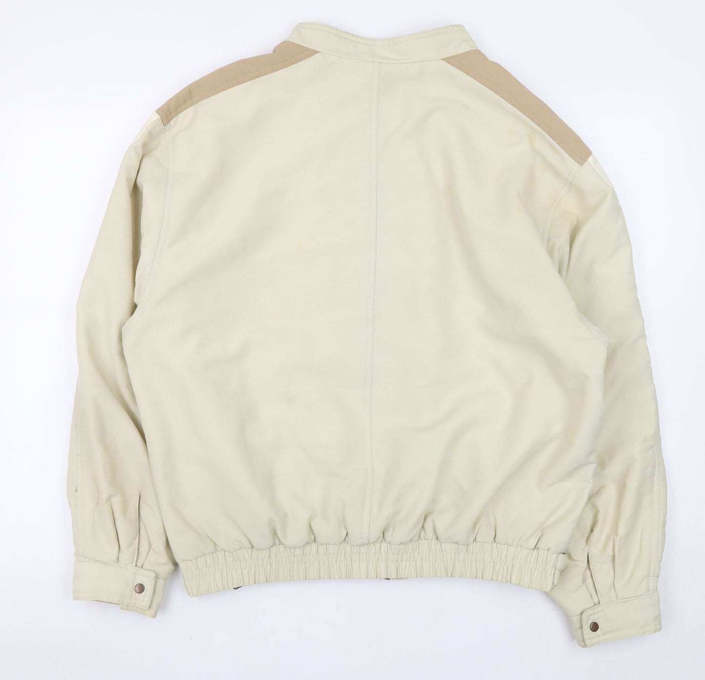 Womens UK Size XL Galaxy Beige Bomber Jacket