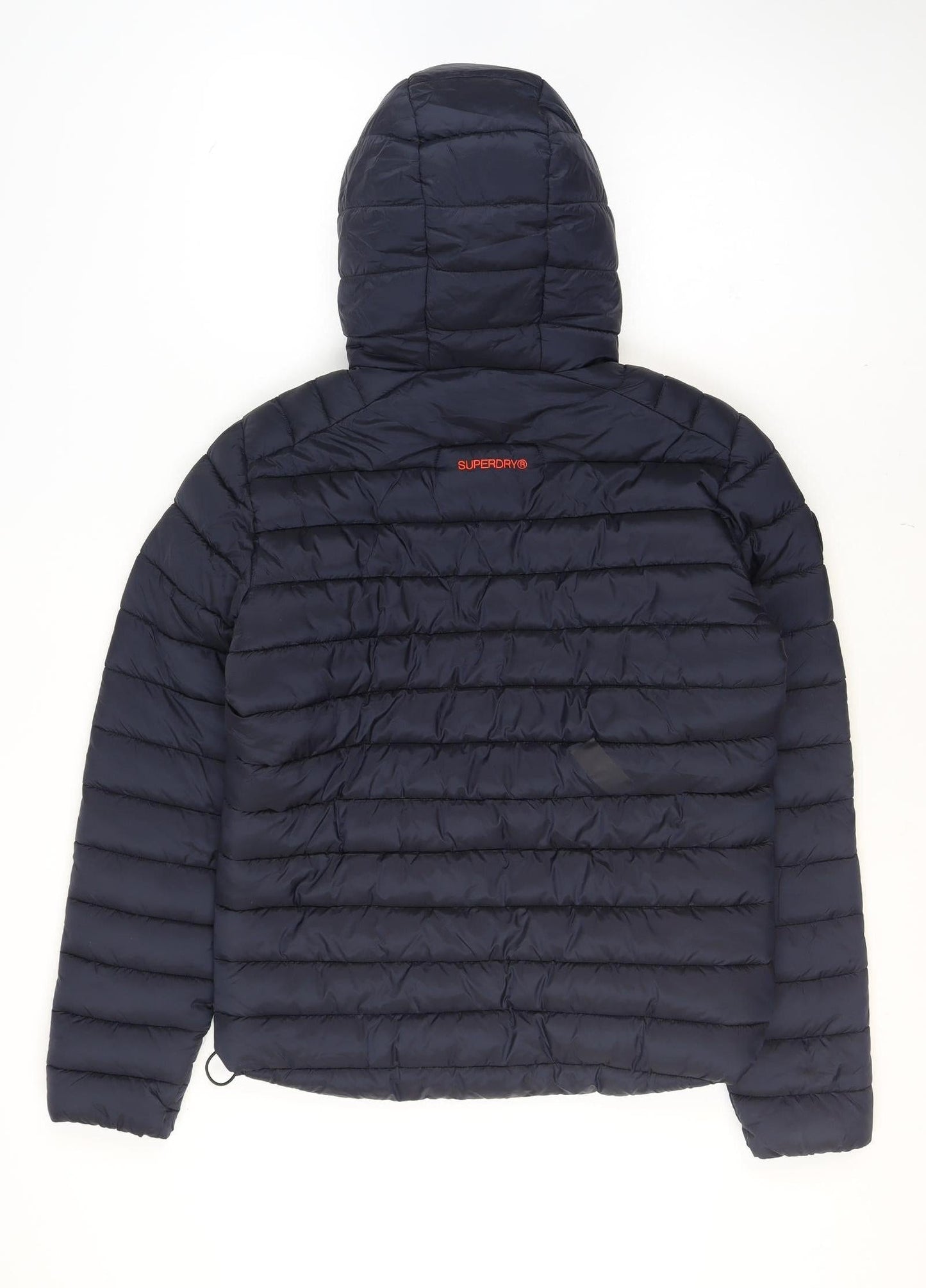 Mens UK Size M Superdry Blue Puffer Jacket