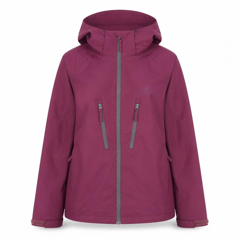 Hi Gear Women's Purple Waterproof Hooded Jacket Size 14