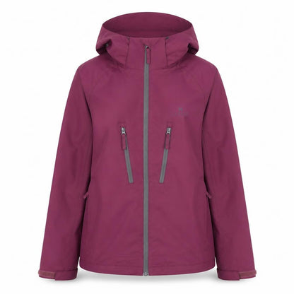 Hi Gear Women's Purple Waterproof Hooded Jacket Size 14