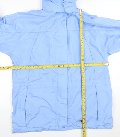 Arctic Storm Men's Blue L Hooded Waterproof Parka Jacket
