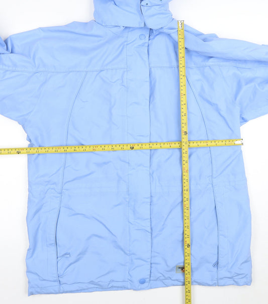 Arctic Storm Men's Blue L Hooded Waterproof Parka Jacket