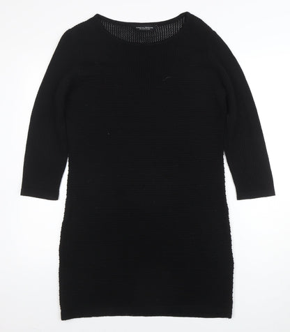 Dorothy Perkins Women’s Black Size 12 Bodycon Knit Dress