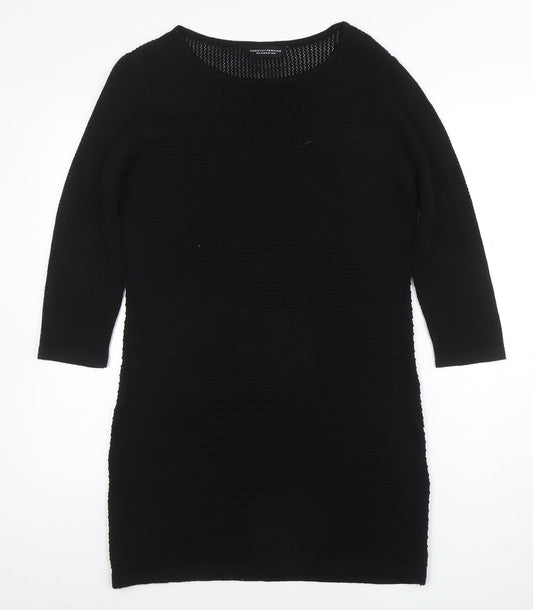 Dorothy Perkins Women’s Black Size 12 Bodycon Knit Dress
