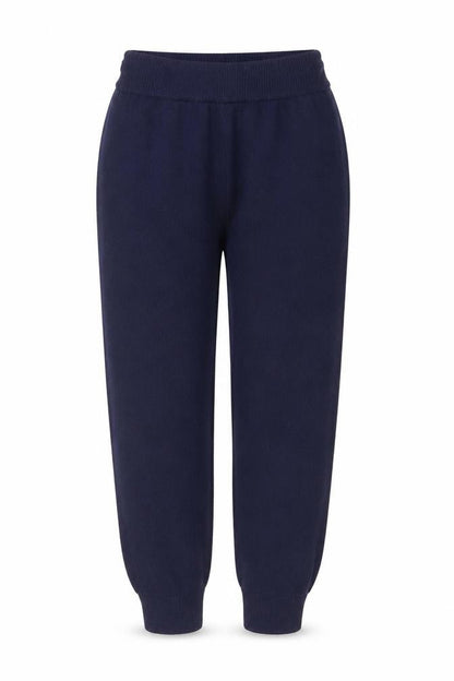 Jack Wills Womens Blue Knit Jogger Trousers Size 10