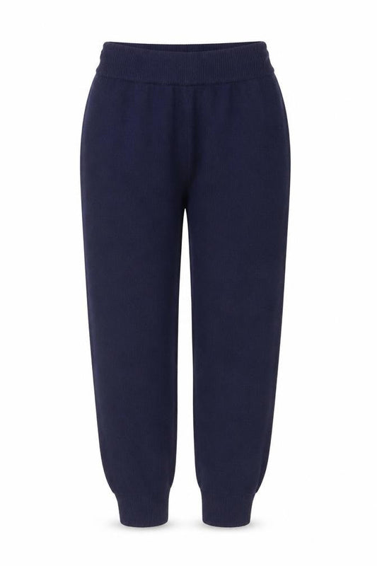 Jack Wills Womens Blue Knit Jogger Trousers Size 10
