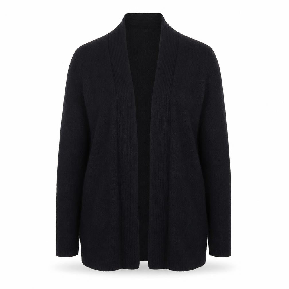 Womens UK Size S Zara Black Cardigan Jumper