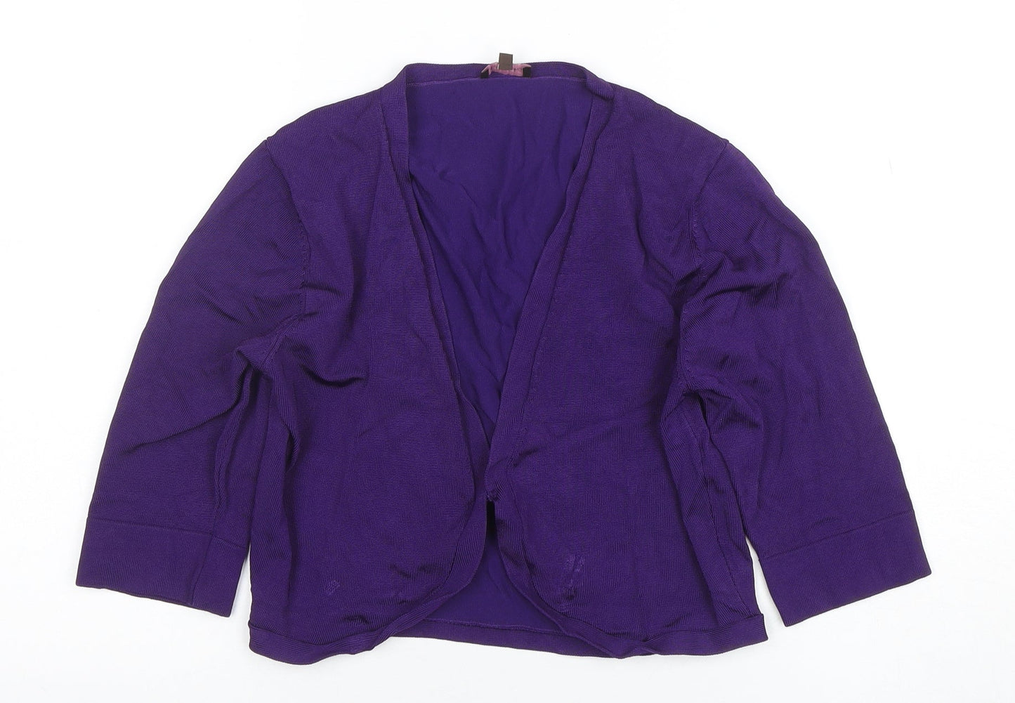 Womens UK Size 12 Phase Eight Purple Cardigan Jumper
