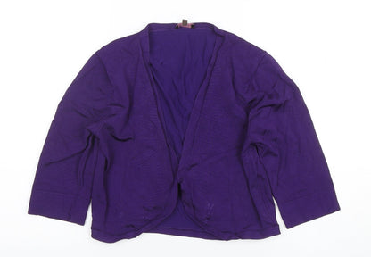 Womens UK Size 12 Phase Eight Purple Cardigan Jumper