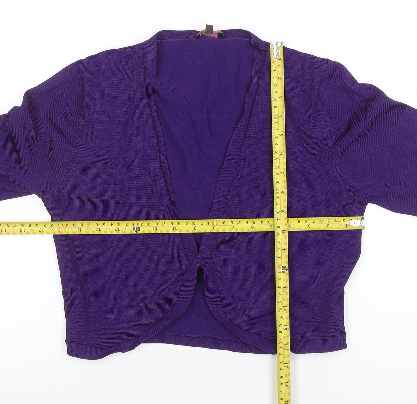 Womens UK Size 12 Phase Eight Purple Cardigan Jumper
