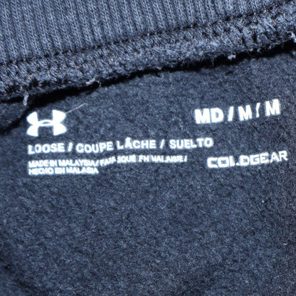 Mens UK Size M Under Armour Relaxed Fit Jogger Black Trousers