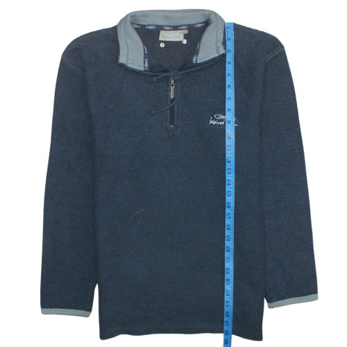 Mens UK Size S Weird Fish Blue Pullover Sweatshirt