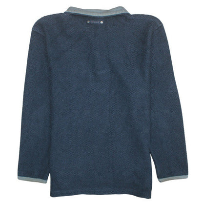 Mens UK Size S Weird Fish Blue Pullover Sweatshirt