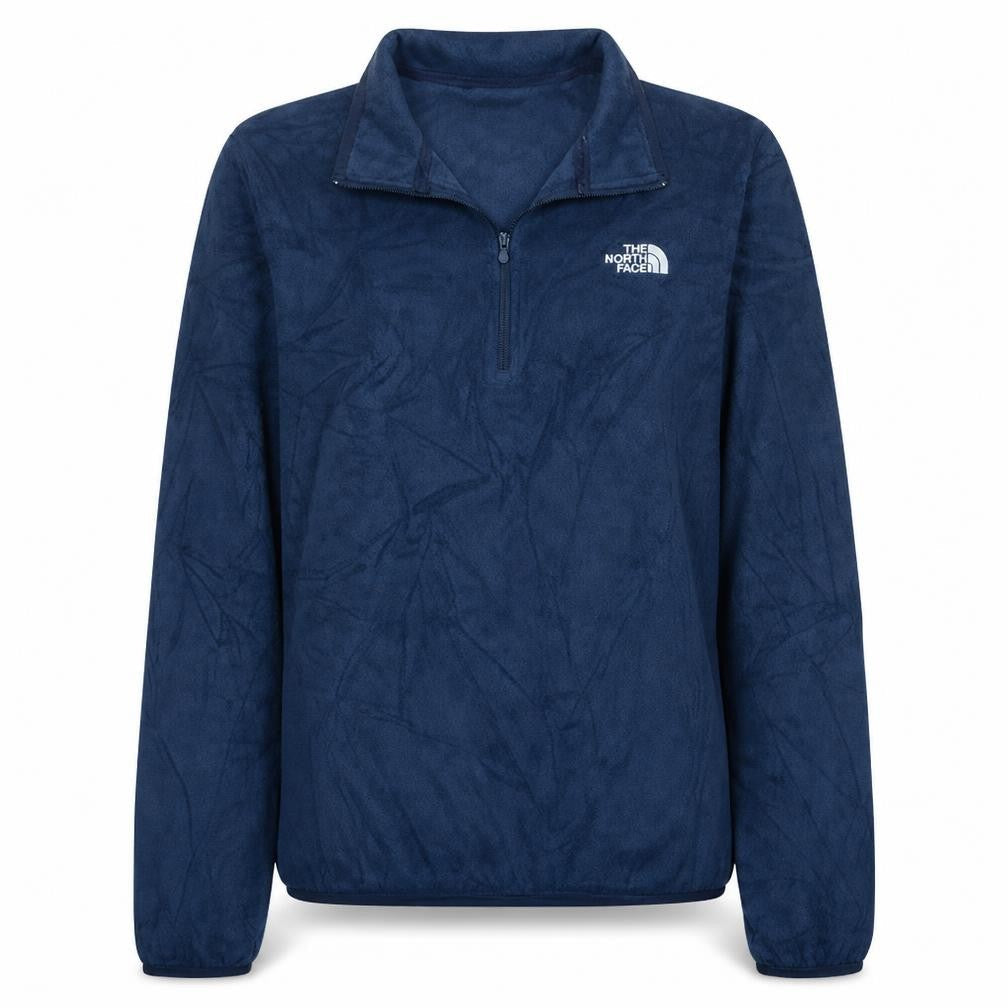 Womens UK Size M The North Face Blue Pullover Sweatshirt