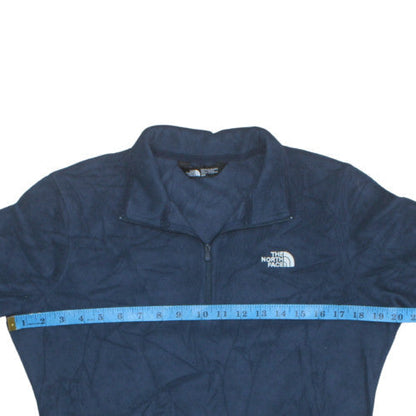 Womens UK Size M The North Face Blue Pullover Sweatshirt