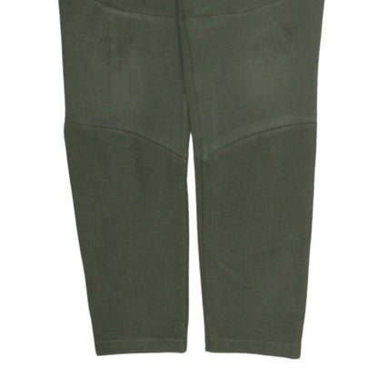 Puma Men's Green Jogger Sweatpants Fleece Slim Fit Size S