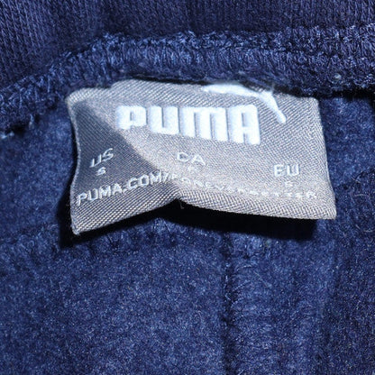 Puma Men's Blue Jogger Sweatpants Fleece Trousers Size S